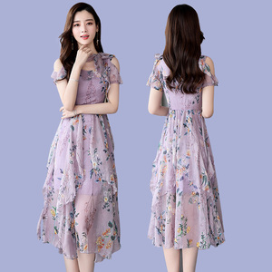 露肩连衣裙遮肚子-淘宝拼多多热销露肩连衣裙遮肚子货源拿货