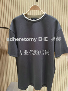 EHE 2024 男装 T恤 EH1242211048 灰咖 799 国内专柜正品代购
