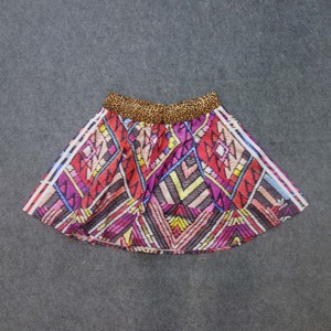 adidas三叶草女款farm skirt 刺绣logo民族风短裙半身裙子cw4727图片