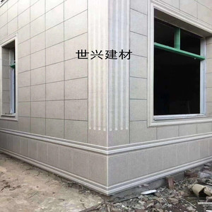 别墅罗马柱门头柱子外墙砖罗马柱瓷砖380*500转角石围墙墙裙瓷砖