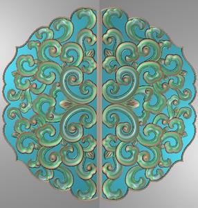 国潮插画设计素材祥云花草ai矢量图片jpg高清印花桌布图案1人付款3