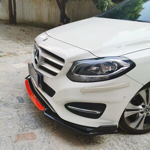奔驰b180 b200 b260三段前铲前唇 奔驰b系前包围侧裙后包角改装件
