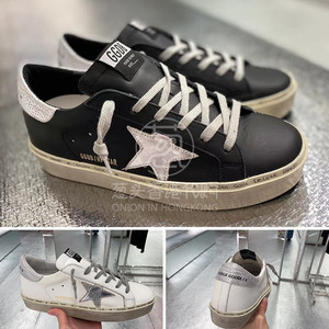 葱头 golden goose ggdb 22春夏 logo边饰脏脏鞋休闲鞋