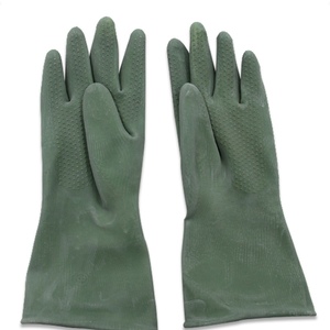 防毒耐酸碱手套丁基尼龙橡胶防化胶手套劳保用品FST05工厂直发