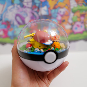 皮卡丘精灵球diy材料包睡眠手工手办神奇宝贝520礼物情侣创意礼品