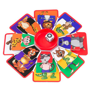 脑力大作战儿童桌面游戏旋转拼图3-6-9岁亲子互动益智力开发玩具