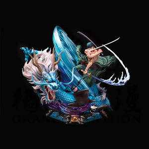 橘子动漫幻影索隆翻模海贼王龙卷风限量模型手办雕像树脂超大成人