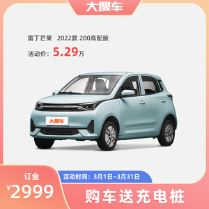 雷丁芒果 2022款 200高配版 新能源电动汽车 新车买车全新整车
