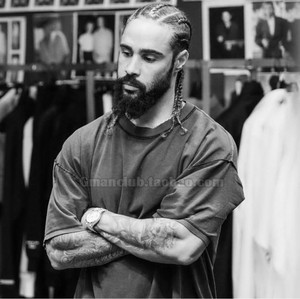 god os fog 复线简约胸口反光小标休闲百搭情理短袖t恤男4人付款109