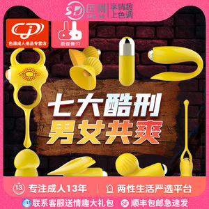 sm捆绑式手铐情趣性用品床上用具调情道具惩罚皮鞭套装女用性工具