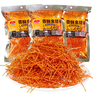 钟芹辉香酥金丝条辣条60g/袋 8090后童年怀旧零食网红麻辣香辣丝