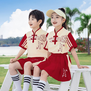 六一儿童节表演服装舞蹈服朗诵儿童女古典舞中国风合唱国风演出服