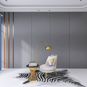 不锈钢拉丝护墙板公司前台集成板男装店墙面扣板装饰板工装0人付款68