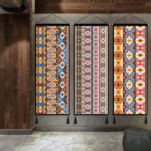 民宿布艺装饰挂画波西米亚挂饰民族风挂布客厅卧室床头背景布挂毯