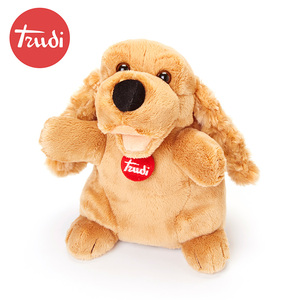 意大利trudi狗公仔可卡犬毛绒玩具手偶早教可爱玩偶生日礼物娃娃