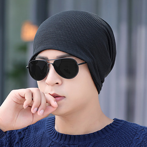 帽子男夏款包头帽新款时尚光头帽男帽空调帽简约夏季头套男士韩版