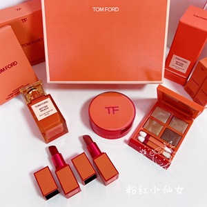 TOM FORD汤姆福特 桃色花蜜TF苦桃系列香水 口红100 16眼影04气垫