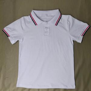 学生夏季短袖背心校服男女通用中性polo衫班服儿童园服纯棉t恤衫