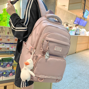 日本fs书包女初中生减负减压高中生特大号大容量七年级中学生少女