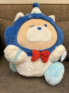 llj夹机占正版十二栋gon旱獭幸运冰沙店系列乳酸獭獭毛绒抱枕娃娃