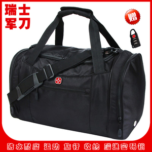 瑞士军刀大容量旅行袋男士手提健身包旅行包单肩行李包短途旅出差