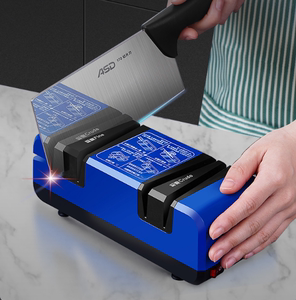 磨刀机全自动小型电动磨刀器商用家用快速磨菜刀家用万能砂轮神器