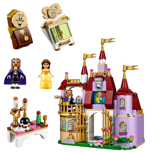 兼容乐高女孩系列贝尔魔法城堡41067儿童拼装积木玩具礼物01010