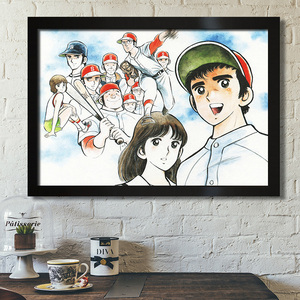 棒球英豪海报安达充 touch上杉达也浅仓南日本周边动漫装饰墙贴图