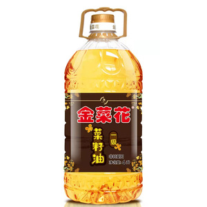金菜花云南天然纯正一级菜籽油4l非转基因压榨 食用油 植物油