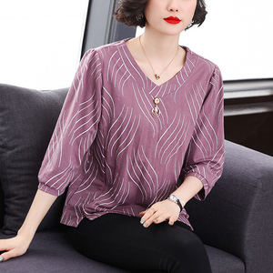 七分袖上衣女学生