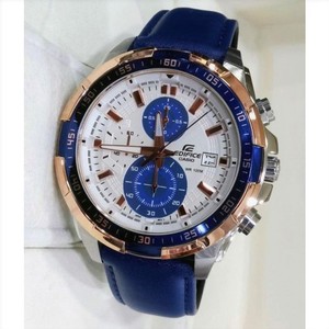 卡西欧海洋之心 黑暗之心限量黑钢 非机械石英表男表 efr-539l-7c