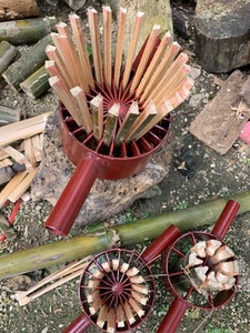 编织削竹子的工具图片