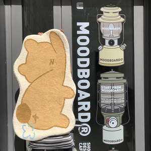 卧室熊可爱地毯少女ins家居原创2021好物地垫租房改造家用长绒毛