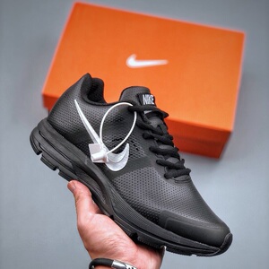 nike耐克登月30代牛皮面跑鞋男鞋黑武士休闲运动真皮飞马2021冬季