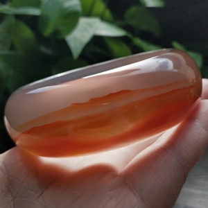 精品巴西玛瑙玉髓老料红花纹意境景60圈口 无烧无染女款手镯包邮