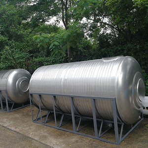 不锈钢加厚304水塔水箱储水箱蓄水罐立式卧式大容量水池家用楼顶