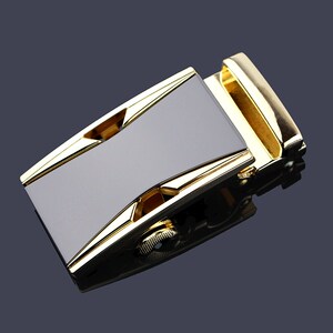 皮带头男士自动扣头合金腰带头卡扣裤带扣皮带扣头配件3.5cm卡子