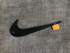 馒头0906淘宝适配af1电玩nike钩子耐克鞋标志logo自制ow配件换勾