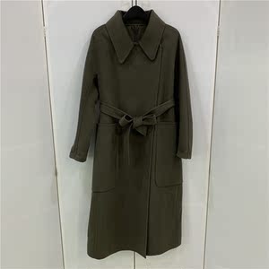 3qr/路姆西/珂洛芮da1390双面羊绒大衣专柜正品2021冬季女装新款