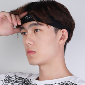 发带头巾男潮韩版个性百搭运动束发带嘻哈健身护额吸汗头戴发饰