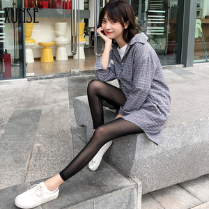 液体裤女紧身透明外穿夏天新款冰丝超薄性感打底裤薄款江疏影同款