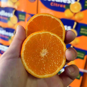 顺丰包邮 四川无核沃柑 纯甜爆汁薄皮无籽玲珑柑4斤装新鲜水果