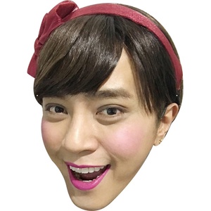 朱碧石明星搞笑表情包面具 有松紧绳子面罩节日婚庆表演道具接亲