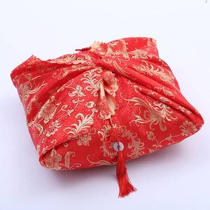 结婚包被子包袱结婚用包袱皮女方新娘陪嫁嫁妆红色包裹布大码娘家