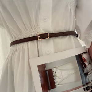 女士腰带黑色细的