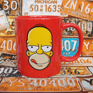 外贸原单The Simpsons 辛普森一家周边 陶瓷马克杯咖啡杯礼品收藏
