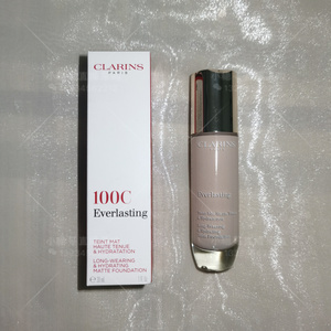 clarins/娇韵诗99持久无暇粉底液哑光雾面轻薄保湿30ml