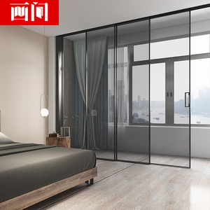 厨房三扇推拉门