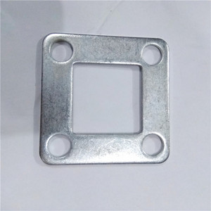 铝合金护栏铝艺阳台栏杆栅栏楼梯立柱配件连接固定件铝板底盖