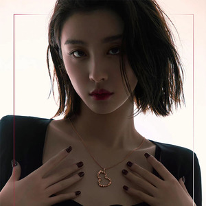 刘诗诗女神同款定制好品质s925纯银镀金个性简约葫芦质感项链